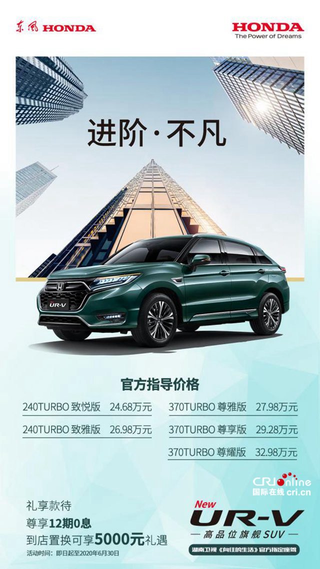 东风Honda全新UR