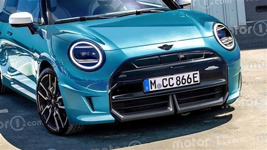 2025款Mini Cooper JCW EV渲染图曝光