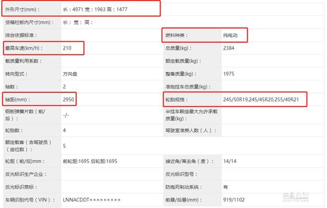 华为首款纯电轿跑实车首曝 两种动力/三种配置